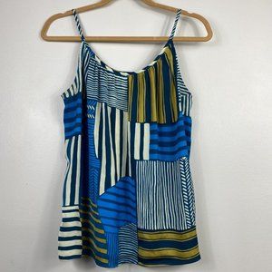 COPY - LOFT Medium Printed Spaghetti Tank Top